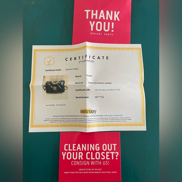 Chanel Medium 19 20S Flap Bag Black Goatskin BRAND NEW PRISTINE - Picture 11 of 11